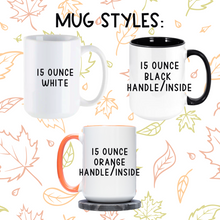 Load image into Gallery viewer, Ghosts and Pumpkin Bows - Coffee Mug