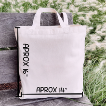 Load image into Gallery viewer, NEON Trick or Treat Black Tote Bags