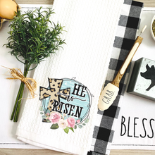 Load image into Gallery viewer, He is Risen Kitchen Tea Towel