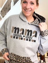 Load image into Gallery viewer, Leopard Mama Hoodie