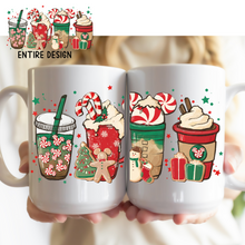 Load image into Gallery viewer, Peppermint Mocha Wrap Coffee Mug