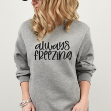 Load image into Gallery viewer, Always Freezing Sweatshirt