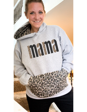 Load image into Gallery viewer, Leopard Mama Hoodie