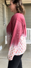 Load image into Gallery viewer, Red Mini Trees Splash Sweatshirt