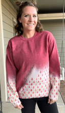 Load image into Gallery viewer, Red Mini Trees Splash Sweatshirt
