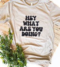 Load image into Gallery viewer, Hey What are you Doing T-Shirt