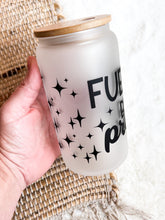 Load image into Gallery viewer, Fueled By Proffee Libbey Glass Can