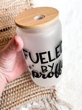 Load image into Gallery viewer, Fueled By Proffee Libbey Glass Can