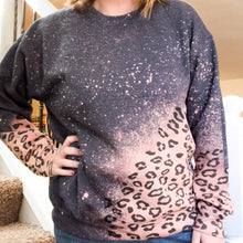 Load image into Gallery viewer, Pink Leopard Splash Sweatshirt
