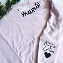 Load image into Gallery viewer, Mama Collar Sweatshirt
