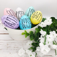 Load image into Gallery viewer, Multi Colored Easter Egg Decor
