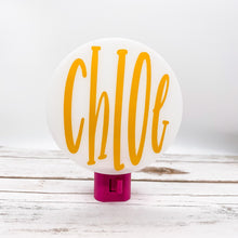 Load image into Gallery viewer, Round Personalized Night Light,