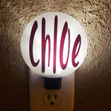 Load image into Gallery viewer, Round Personalized Night Light,