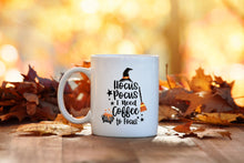 Load image into Gallery viewer, Hocus Pocus I Need Coffee To Focus Coffee Mug