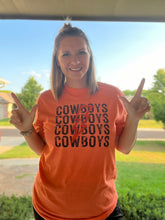 Load image into Gallery viewer, Orange Cowboys Shirt