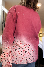 Load image into Gallery viewer, Heart Splash Red Sweatshirt