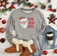 Load image into Gallery viewer, Adult Santa Ho Ho Ho Sweatshirt