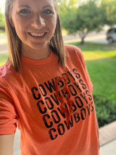 Load image into Gallery viewer, Orange Cowboys Shirt
