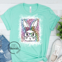 Load image into Gallery viewer, Rainbow Leopard Bunny Shirt
