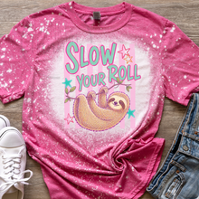 Load image into Gallery viewer, Slow your Roll Sloth Shirt
