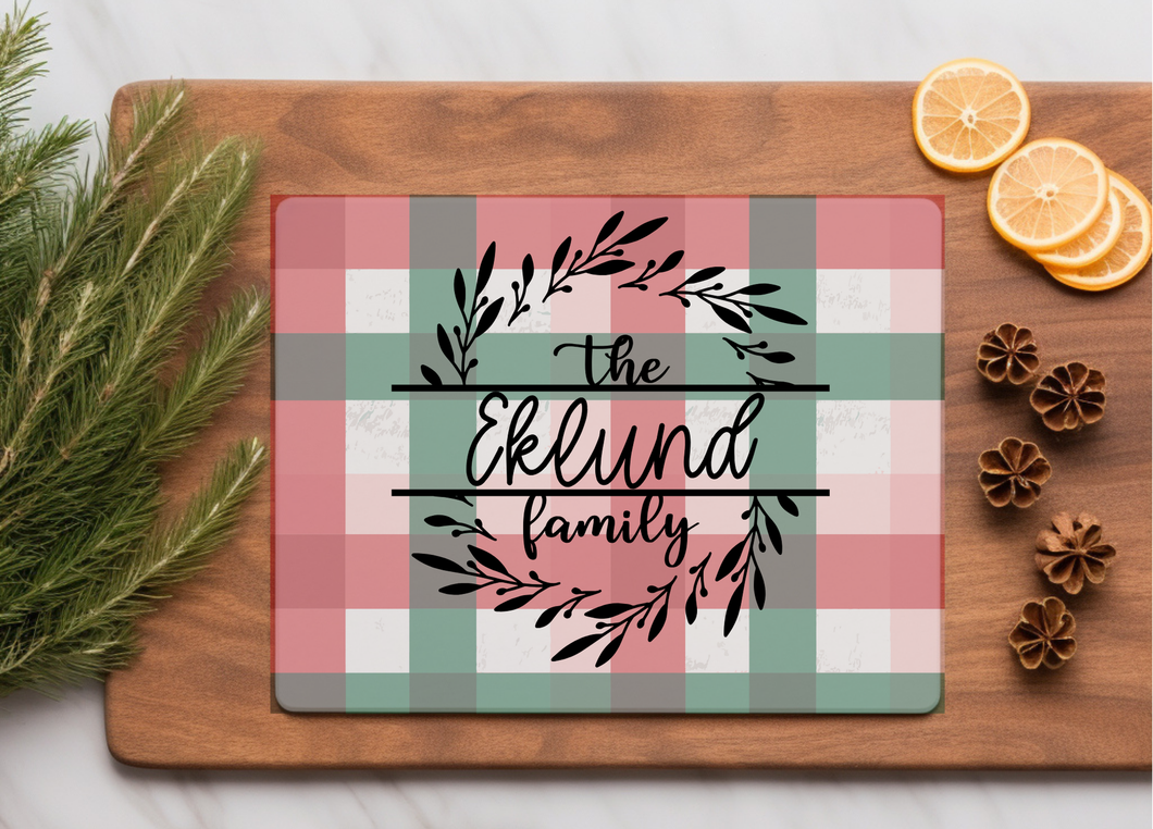Family Name Cutting Board