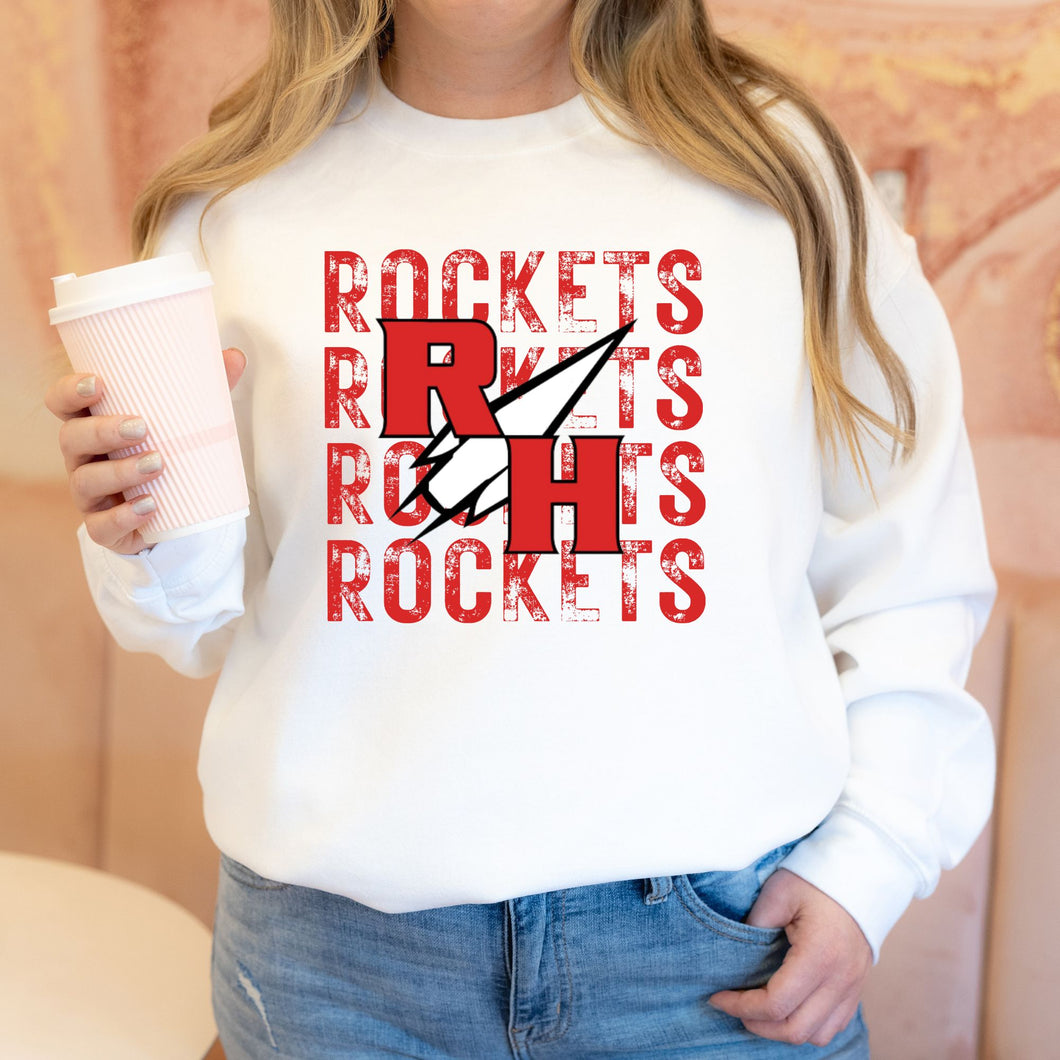 Rockets Mirrored Red w/Logo