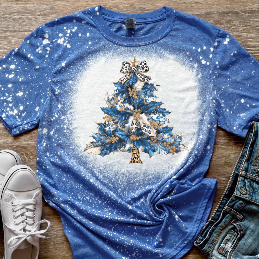 Blue Tree Christmas Shirt