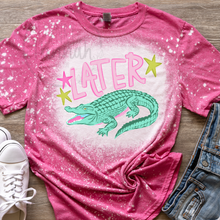 Load image into Gallery viewer, Later Gator Bleached Shirt
