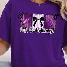 Load image into Gallery viewer, Prairie Elementary Let's Go Bulldogs Banner
