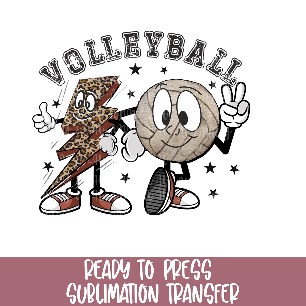 Volleyball - Sublimation Ready to Press