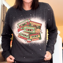 Load image into Gallery viewer, Christmas Casette Tapes Long Sleeve
