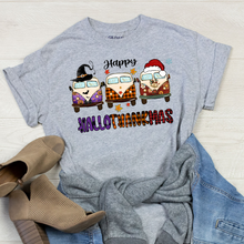Load image into Gallery viewer, VW Bug HalloThanksMas T-Shirt
