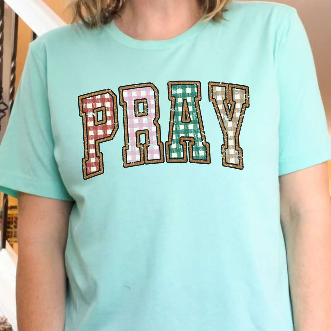 Checkered Pray Shirt