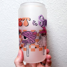 Load image into Gallery viewer, Sweet and Spooky Libbey Glass Can

