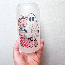 Load image into Gallery viewer, Retro Spooky Ghost Libbey Glass Can

