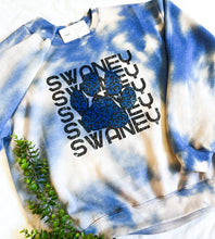 Load image into Gallery viewer, 11 - Swaney Leopard Paw Acid Wash Sweatshirt
