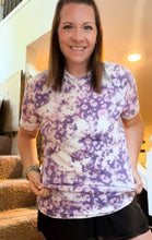 Load image into Gallery viewer, Purple All Over Leopard T-shirt
