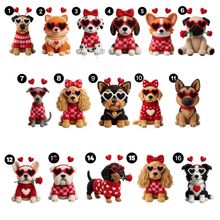 Load image into Gallery viewer, Knitted Yarn Valentine Dog Sweatshirt
