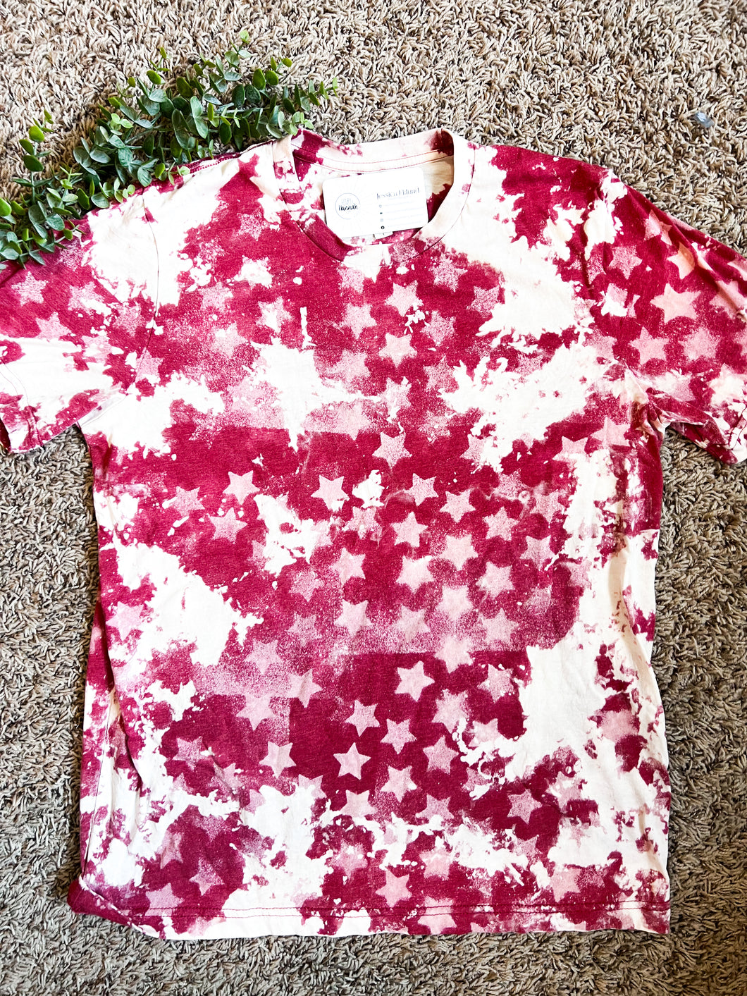 All over Stars Red T-shirt
