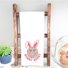 Load image into Gallery viewer, Retro Hunny Bunny Kitchen Tea Towel
