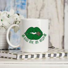 Load image into Gallery viewer, Kiss Me I&#39;m Irish Lips Coffee Mug
