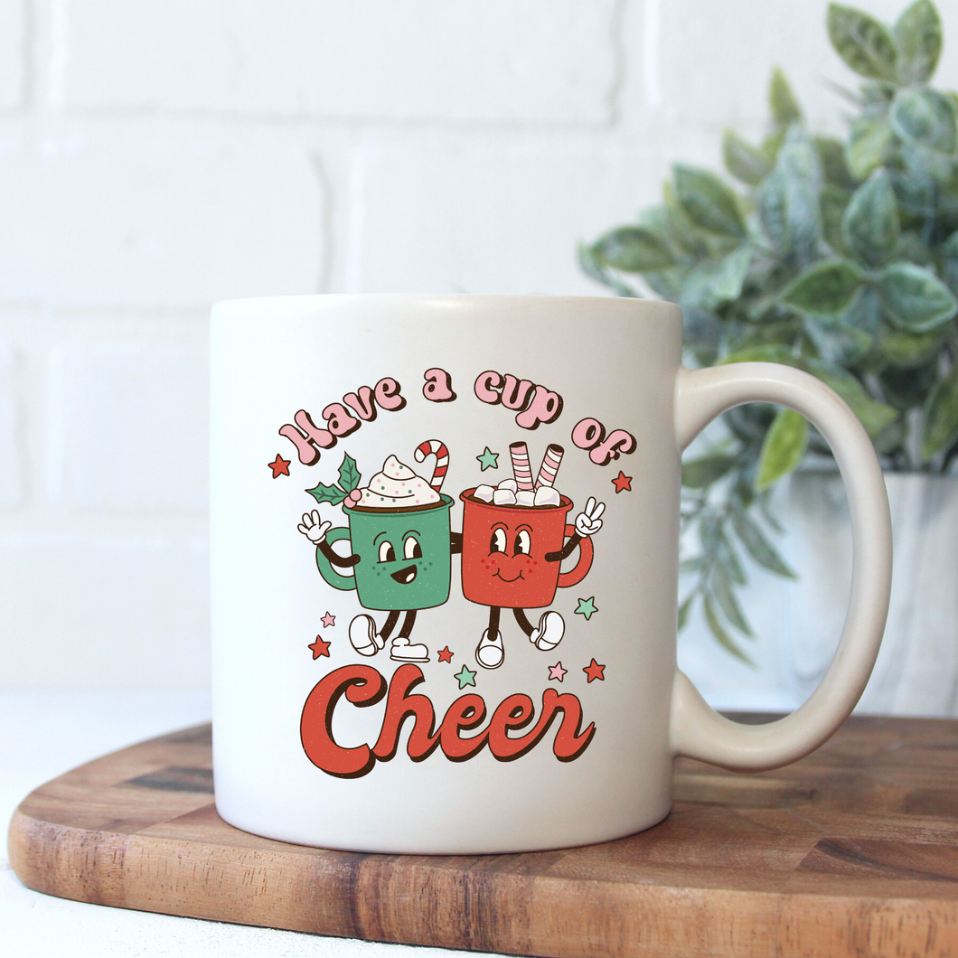 Retro Have a Cup of Cheer Coffee Mug