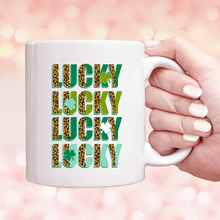 Load image into Gallery viewer, Lucky Lucky Lucky Coffee Mug
