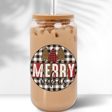Load image into Gallery viewer, Merry Vibes Libbey Glass Can

