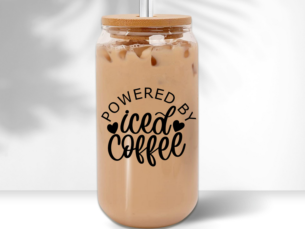 Powered by Iced Coffee Libbey Glass Can