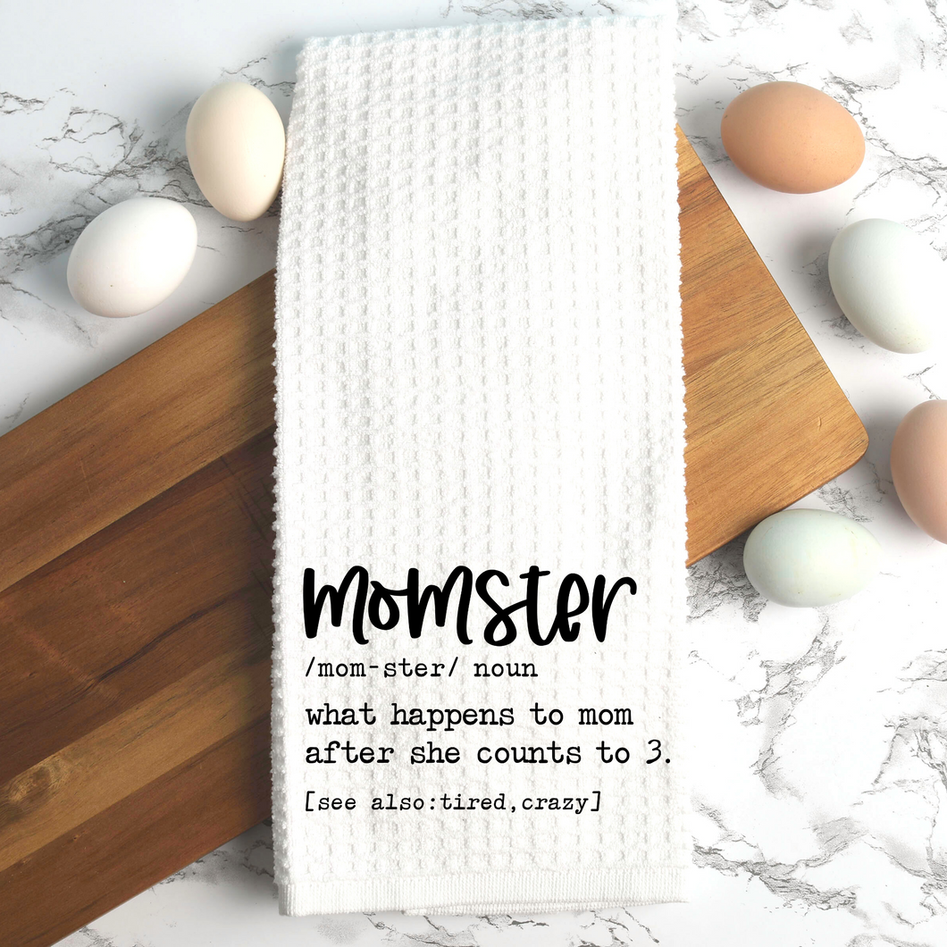 Momster Kitchen Tea Towel