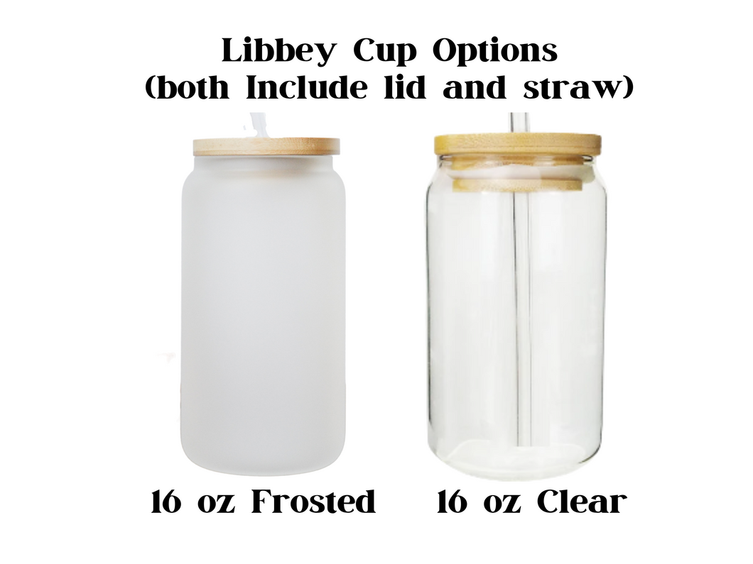 Peppermint Drinks Libbey Glass Can